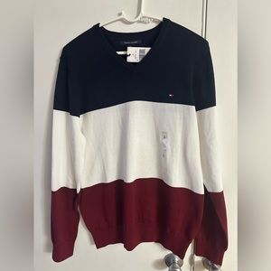 Tommy Hilfiger men’s v neck sweater
